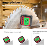 Inclinomètre numérique avec base magnétique et écran LCD, mini-rapporteur d'angle, mesureur de pente, VA107
