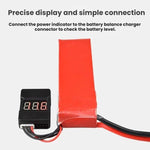 Indicateur de niveau de batterie avec alarme de basse tension