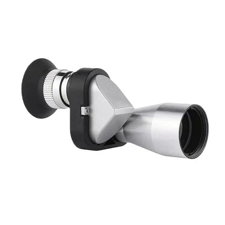Monoculaire mini portable 8x HD vision nocturne basse lumière métal compact monoculaire anglé, simple, avec support téléphone, avec support téléphone et trépied