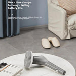 Brosse de Nettoyage Électrique Extensible 7-en-1, Nettoyeur Multi-surfaces pour Salle de Bain, Cuisinière, Voiture et Carrelage