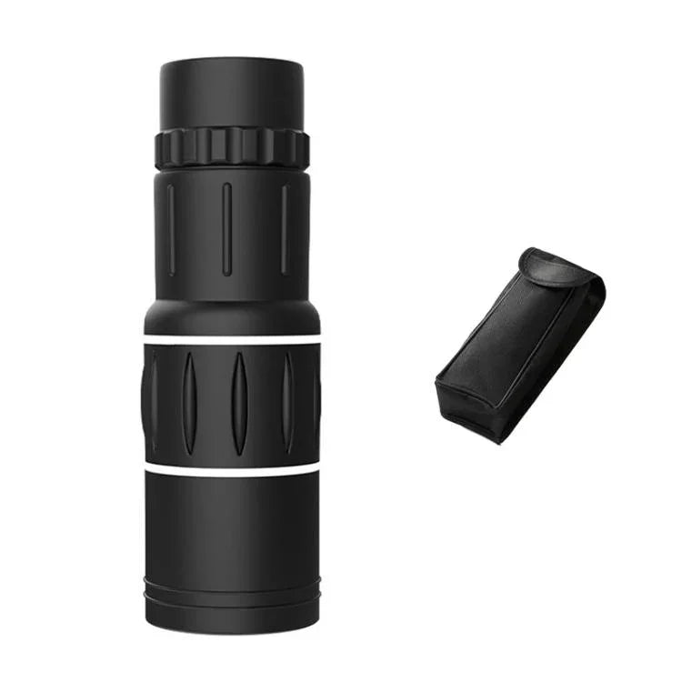Monoculaire 16x52 extérieur vision nocturne basse lumière photographie téléphone monoculaire, simple + sac, avec sac + support téléphone, avec sac + support téléphone + trépied