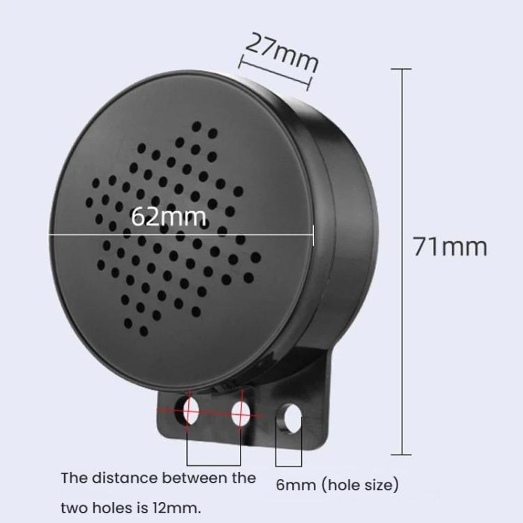 Alertes vocales d'ouverture et fermeture de porte, avertissements de sécurité pour démarrage de voiture