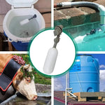 Mini valve flotteur en plastique pour aquariums/humidificateurs/petits réservoirs d'eau, 1/2 pouce/20mm noir, 1/2 pouce/20mm gris, 1/2 pouce/20mm avec verrouillage réglable, 3/4 pouce/25mm noir, 3/4 pouce/25mm gris