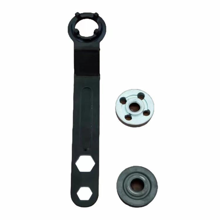 Clé épaissie à quatre mâchoires pour meuleuse d'angle, outils de démontage et montage de meule, 2pcs