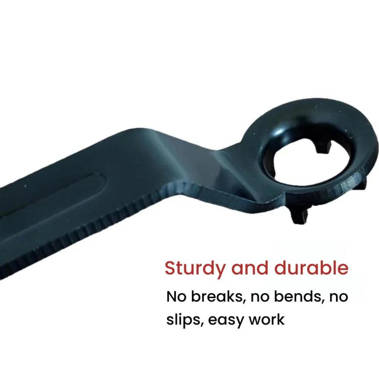 Clé épaissie à quatre mâchoires pour meuleuse d'angle, outils de démontage et montage de meule, 2pcs