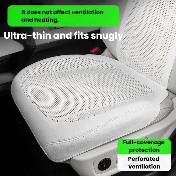 Ventilated Perforated Breathable Car Seat Cushion Universal Back Seat Cover For 5-Seater Cars, Front Seat Cushion Black, Front Seat Cushion Red, Front Seat Cushion Brown, Backrest Cushion Black, Backrest Cushion Red, Backrest Cushion Brown             ...
