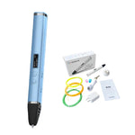 Kit de stylo d'impression 3D avec corps détachable, écran OLED HD et contrôle précis de la température – 3 vitesses réglables, sans prise, prise US, prise EU