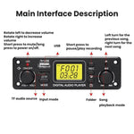 Module décodeur Bluetooth MP3, modification de carte pour lecteur audio de voiture, TPM119A