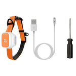 Collier électronique d'alerte SOS avec localisation GPS/Wi-Fi en temps réel pour animaux de compagnie, clôture électronique, signal de détresse et de détresse.