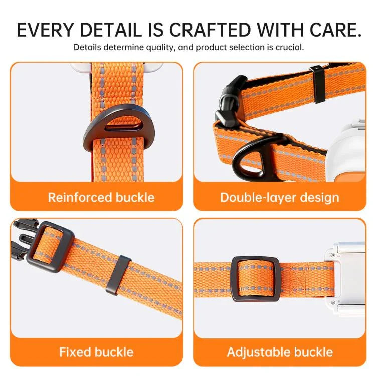 Collier électronique d'alerte SOS avec localisation GPS/Wi-Fi en temps réel pour animaux de compagnie, clôture électronique, signal de détresse et de détresse.