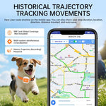 Collier électronique d'alerte SOS avec localisation GPS/Wi-Fi en temps réel pour animaux de compagnie, clôture électronique, signal de détresse et de détresse.