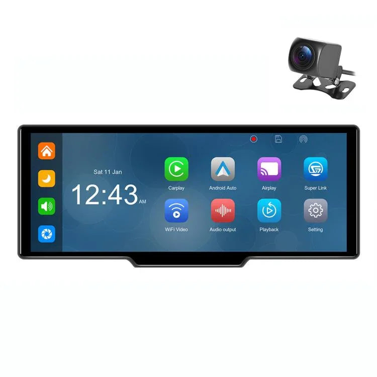 Enregistreur de voiture 4K HD, navigateur de voiture, moniteur central de voiture Carplay, A4473