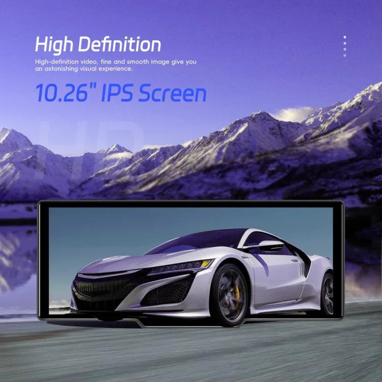 Enregistreur de voiture 4K HD, navigateur de voiture, moniteur central de voiture Carplay, A4473