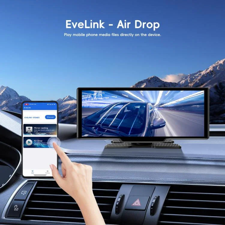 Enregistreur de voiture 4K HD, navigateur de voiture, moniteur central de voiture Carplay, A4473