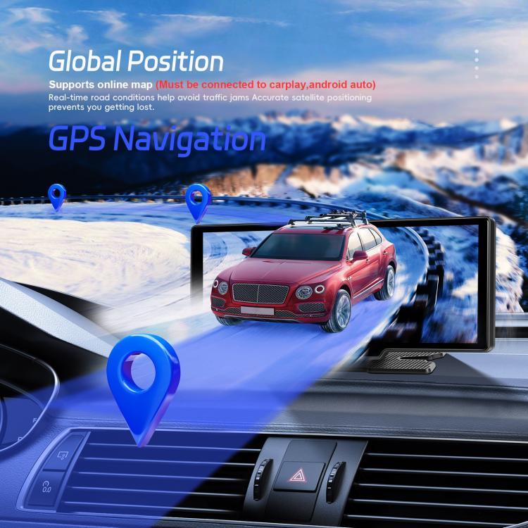 Enregistreur de voiture 4K HD, navigateur de voiture, moniteur central de voiture Carplay, A4473