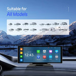 Enregistreur de voiture 4K HD, navigateur de voiture, moniteur central de voiture Carplay, A4473