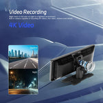 Enregistreur de voiture 4K HD, navigateur de voiture, moniteur central de voiture Carplay, A4473
