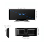 Enregistreur de voiture 4K HD, navigateur de voiture, moniteur central de voiture Carplay, A4473