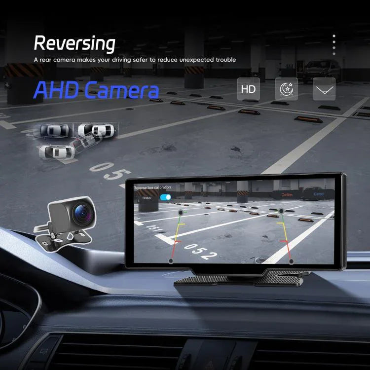 Enregistreur de voiture 4K HD, navigateur de voiture, moniteur central de voiture Carplay, A4473