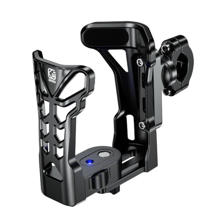 Porte-gobelet de vélo avec éclairage ambiant 5 couleurs, cage pour bouteille d'eau moto Kewig SHJ-2