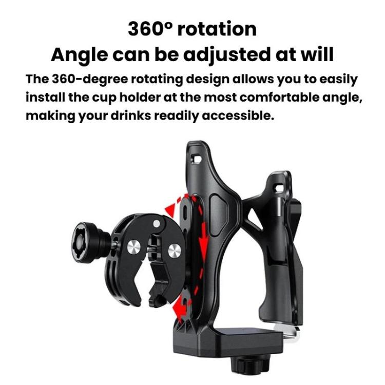 Porte-bouteille d'eau de grande capacité pour vélo, base à dégagement rapide pour moto Kewig SHJ-3