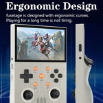 Console de jeu portable rétro open-source G30 HD, système Linux, CPU quad-core Cortex-A35 1,5 GHz, 64GB