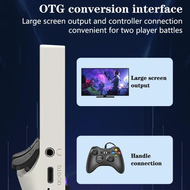 Console de jeu portable rétro open-source G30 HD, système Linux, CPU quad-core Cortex-A35 1,5 GHz, 64GB