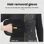 Gants anti-poils d'animaux à électricité statique - Gants de toilettage et de démêlage à double usage pour chats et chiens