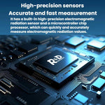 R&D INSTRUMENTS RD630 Détecteur de champ électrique, champ magnétique et RF 3 en 1 Testeur de rayonnement électromagnétique, RD630