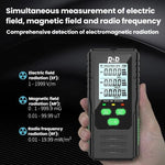 R&D INSTRUMENTS RD630 Détecteur de champ électrique, champ magnétique et RF 3 en 1 Testeur de rayonnement électromagnétique, RD630