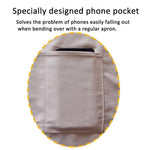 Tablier imperméable et résistant à l'huile avec imprimé fourchette et couteau, unisexe et réglable pour la cuisine