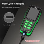 R&D INSTRUMENTS RD637 Testeur de rayonnement électromagnétique rechargeable avec affichage numérique et alarme 3 en 1, RD637
