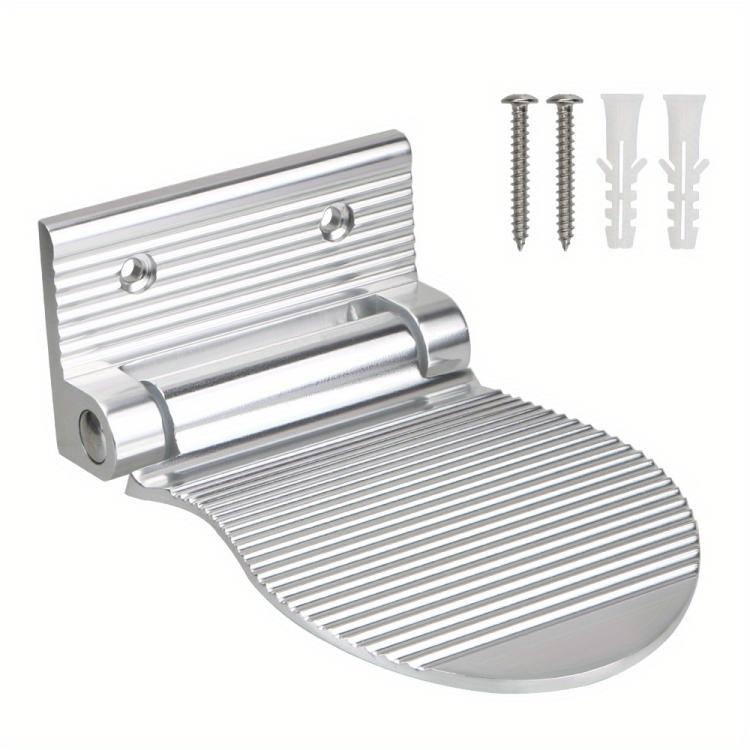 Tabouret de salle de bain en aluminium spatial, anti-dérapant, repose-pieds de douche pour femmes enceintes et personnes âgées