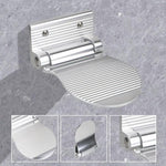 Tabouret de salle de bain en aluminium spatial, anti-dérapant, repose-pieds de douche pour femmes enceintes et personnes âgées