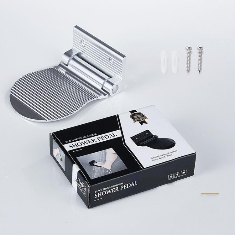 Tabouret de salle de bain en aluminium spatial, anti-dérapant, repose-pieds de douche pour femmes enceintes et personnes âgées