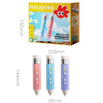 Stylo d'impression 3D rechargeable FUNJOY CH415-14 avec voyant lumineux Stylo 3D stéréo basse température pour enfants, Rose+4 rouleaux, Rose+14 rouleaux, Bleu+4 rouleaux, Bleu+14 rouleaux, Violet+4 rouleaux, Violet+14 rouleaux