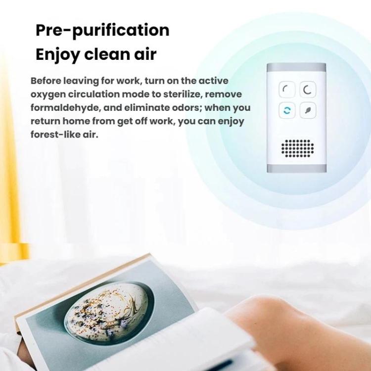 Purificateur d'air à ions négatifs, ozone et formaldéhyde, prise US, prise EU