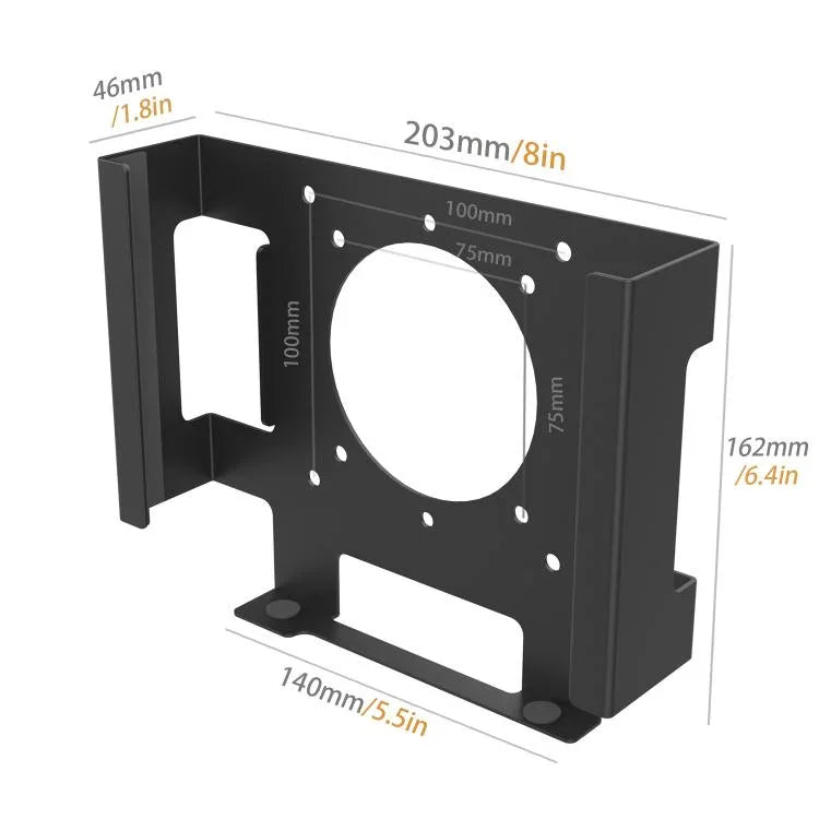 Support de montage arrière pour écran sous bureau pour Mac Mini M1/M2, pour Mac Mini M1/M2