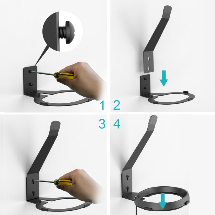 Support mural suspendu pour enceintes Sonos Move 1 / Move 2