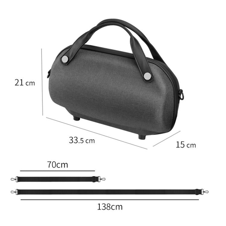 Housse de transport pour enceinte JBL Xtreme 1/2/3/4, design avec pieds, sac de rangement portable EVA, nylon, cuir PU