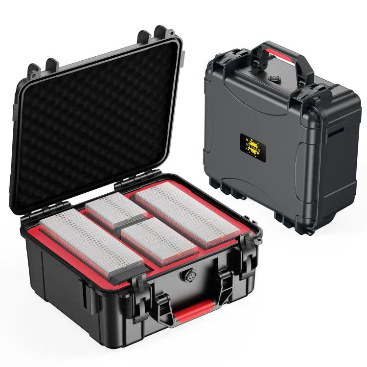 Boîte de rangement rigide grande capacité pour cartes de jeu STARTRC GAMES, étanche et résistante à l'humidité, valise antichoc
