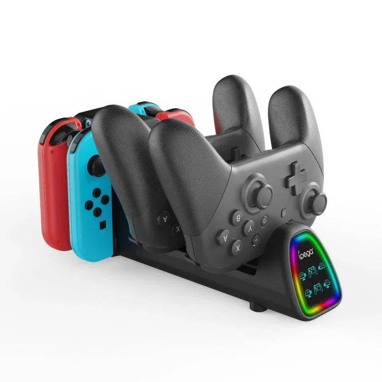 Station de charge 10-en-1 ipega pour Nintendo Switch 2 / manettes Switch Joy-Con & Switch 2 Pro, PG-SW2188