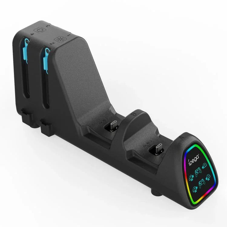 Station de charge 10-en-1 ipega pour Nintendo Switch 2 / manettes Switch Joy-Con & Switch 2 Pro, PG-SW2188