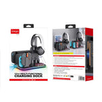 Station de charge multifonction 12-en-1 ipega pour Nintendo Switch 2 / Switch Joy-Con, dock pour manette Pro, ventilateur de refroidissement, organiseur de jeux et casque