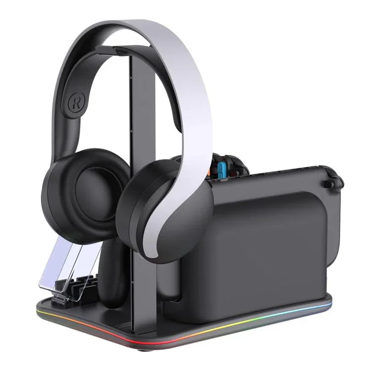Station de charge multifonction 12-en-1 ipega pour Nintendo Switch 2 / Switch Joy-Con, dock pour manette Pro, ventilateur de refroidissement, organiseur de jeux et casque