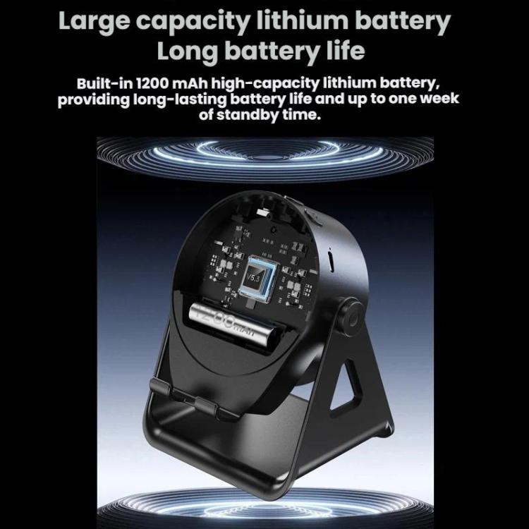 Multifunctional Wireless Sensor Speaker Rotating Phone Holder With RGB Lights