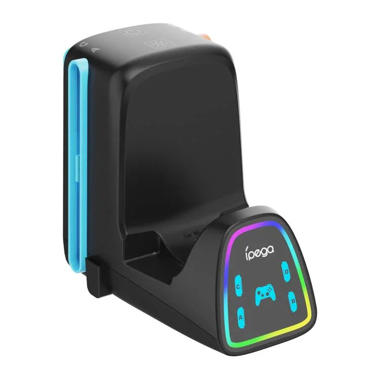 Station de charge 9-en-1 ipega pour Nintendo Switch 2 / Switch Joy-Con & manette Pro, PG-SW2196