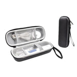 W221 Pour Oral-B / Philips Étui de rangement pour brosse à dents électrique, mini-trousse de voyage étanche en PU, pour Oral-B / Philips