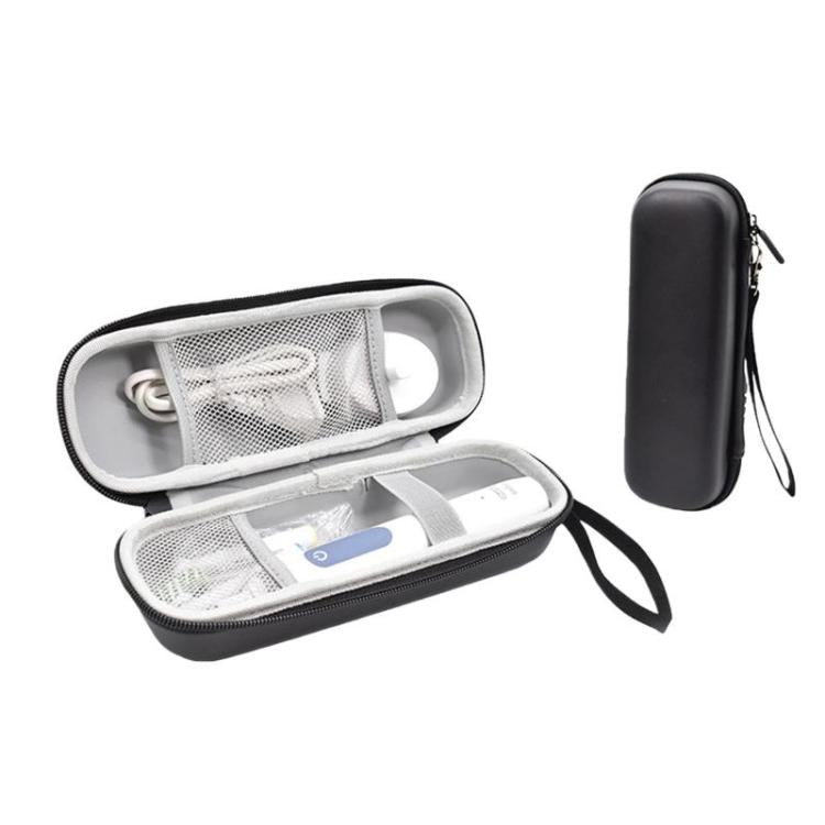 W221 Pour Oral-B / Philips Étui de rangement pour brosse à dents électrique, mini-trousse de voyage étanche en PU, pour Oral-B / Philips