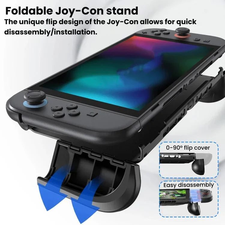 Coque de protection mécanique STARTRC GAMES pour Nintendo Switch 2 avec rangement amovible pour cartes de jeu, coque arrière de protection mécanique